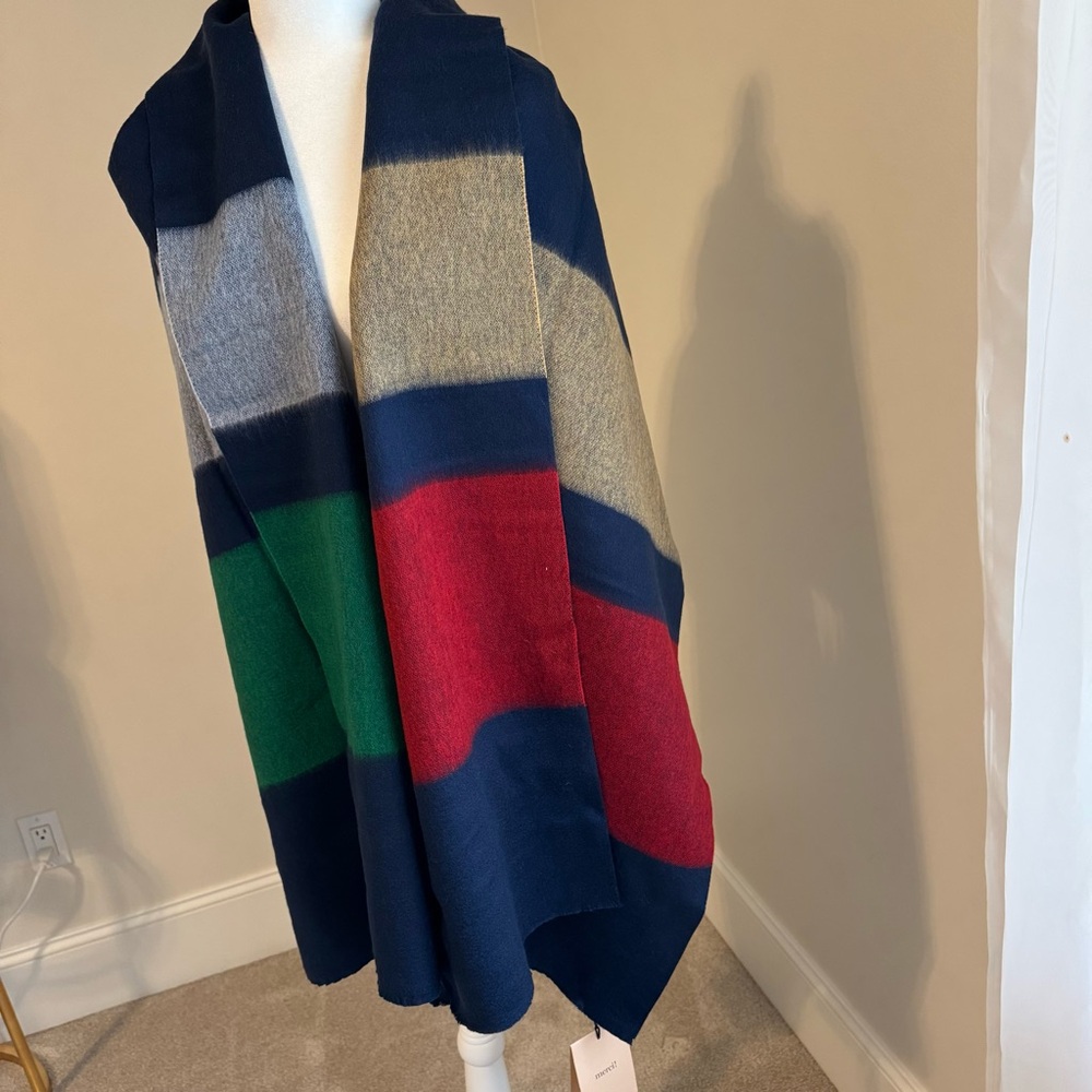 La Ligne Multicolor Striped Scarf and Hat Set - Picture 9 of 15
